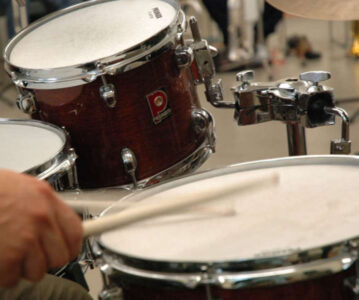Lehrkräfte-Schlagzeug