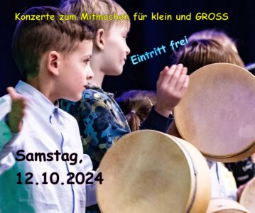 Konzert zum Mitmachen für Klein und Groß